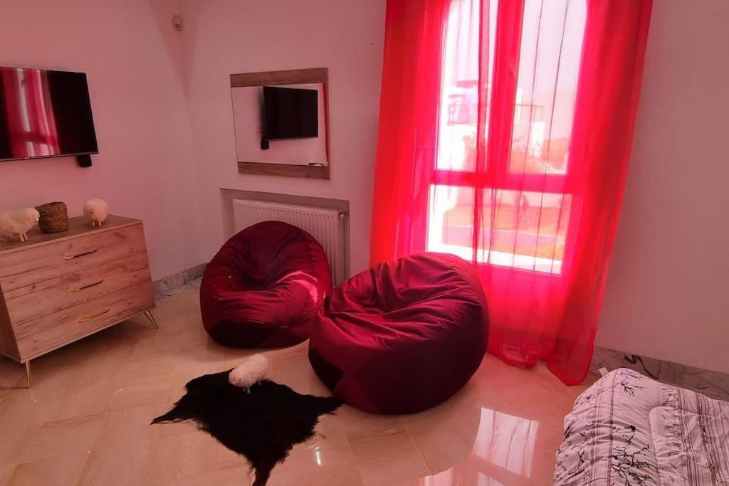 Villa Des Lotophages Aghīr Esterno foto